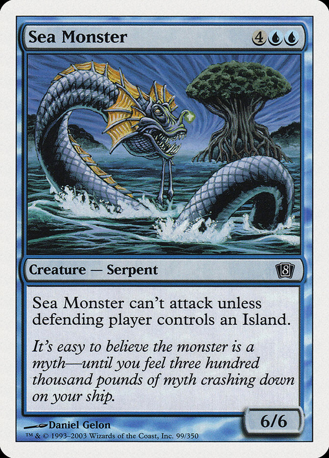 Sea Monster [Eighth Edition] MTG Single Magic: The Gathering    | Red Claw Gaming