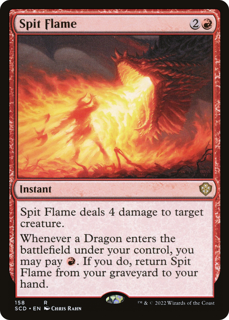 Spit Flame [Starter Commander Decks] MTG Single Magic: The Gathering    | Red Claw Gaming