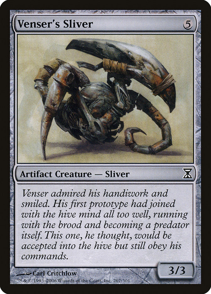 Venser's Sliver [Time Spiral] MTG Single Magic: The Gathering    | Red Claw Gaming