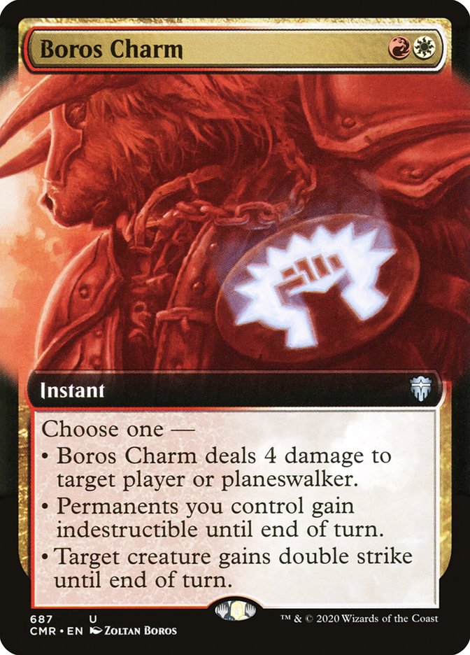 Boros Charm (Extended Art) [Commander Legends] MTG Single Magic: The Gathering    | Red Claw Gaming