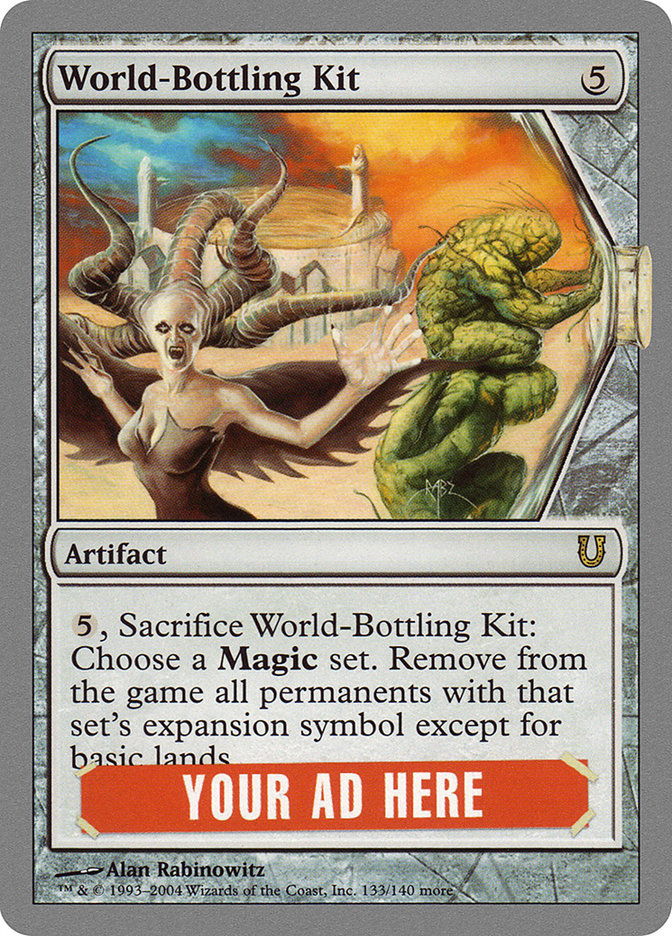 World-Bottling Kit [Unhinged] MTG Single Magic: The Gathering    | Red Claw Gaming