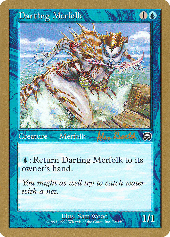 Darting Merfolk (Alex Borteh) [World Championship Decks 2001] MTG Single Magic: The Gathering    | Red Claw Gaming