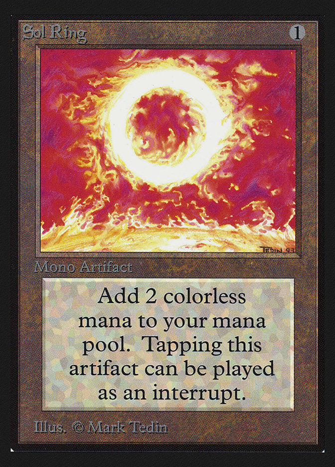 Sol Ring [International Collectors' Edition] MTG Single Magic: The Gathering    | Red Claw Gaming