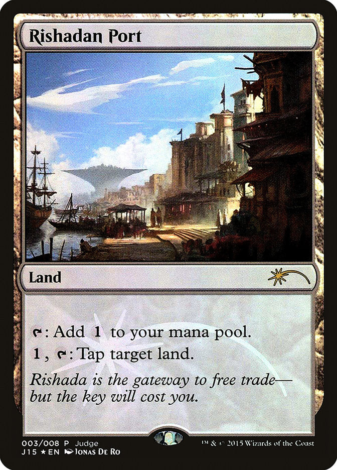 Rishadan Port [Judge Gift Cards 2015] MTG Single Magic: The Gathering    | Red Claw Gaming