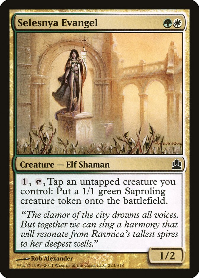 Selesnya Evangel [Commander 2011] MTG Single Magic: The Gathering    | Red Claw Gaming