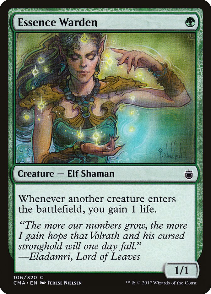 Essence Warden [Commander Anthology] MTG Single Magic: The Gathering    | Red Claw Gaming