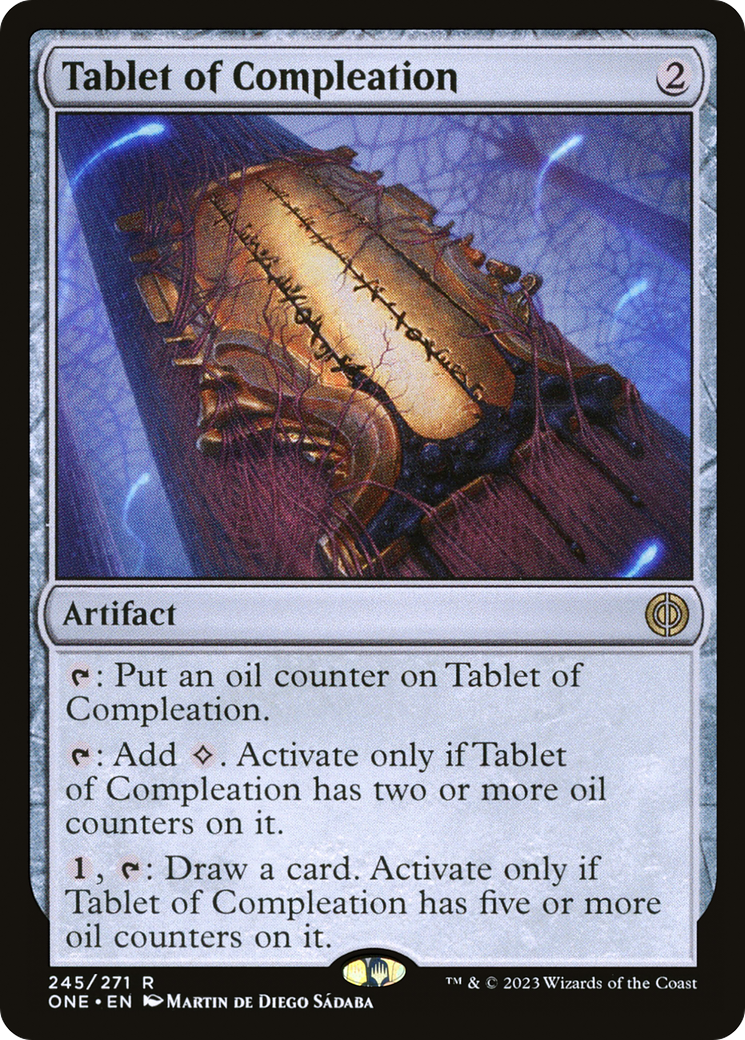 Tablet of Compleation [Phyrexia: All Will Be One] MTG Single Magic: The Gathering    | Red Claw Gaming