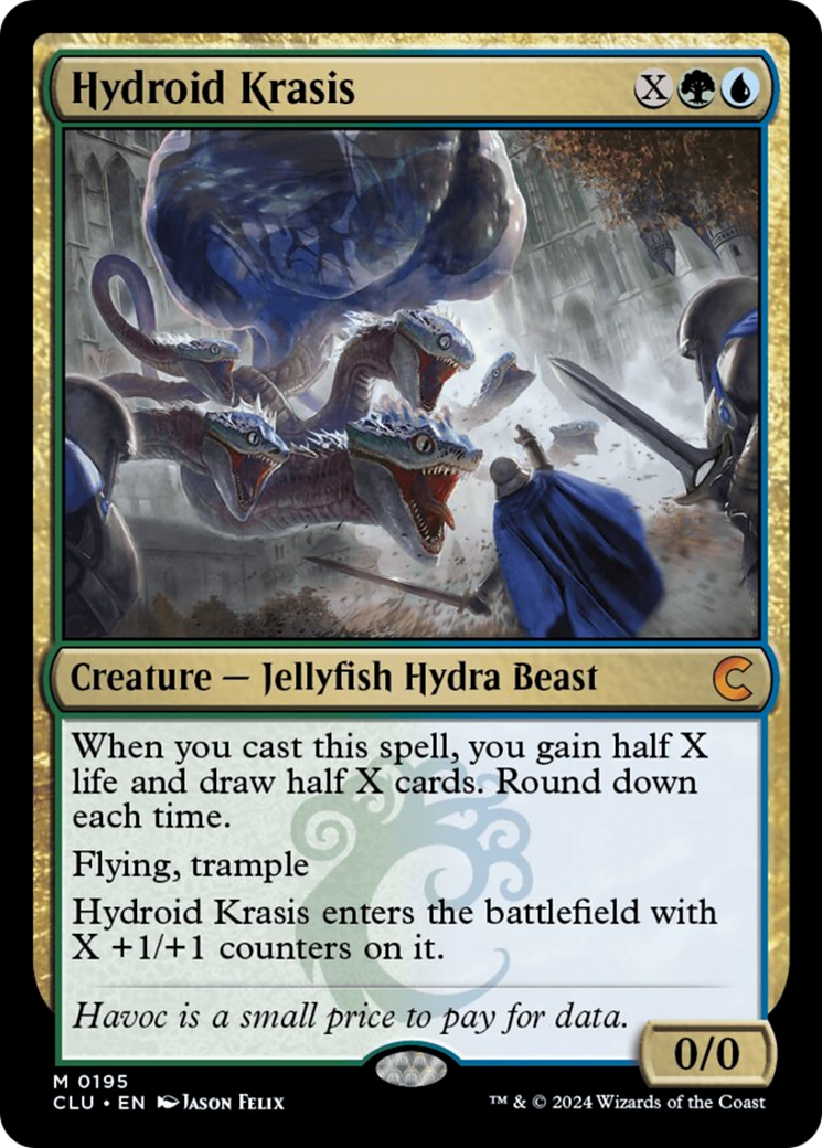 Hydroid Krasis [Ravnica: Clue Edition] MTG Single Magic: The Gathering    | Red Claw Gaming