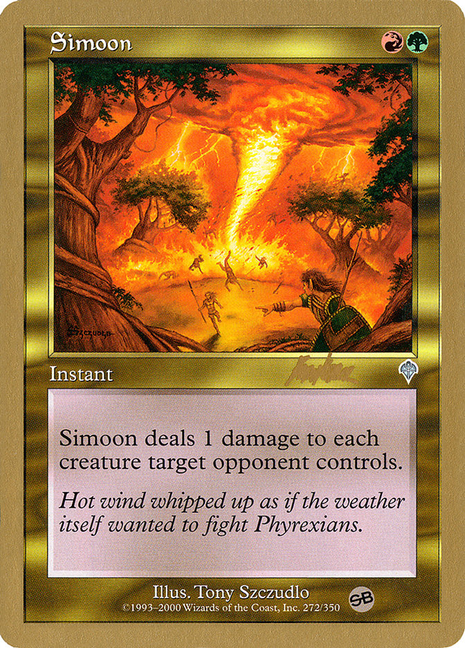 Simoon (Brian Kibler) (SB) [World Championship Decks 2002] MTG Single Magic: The Gathering    | Red Claw Gaming