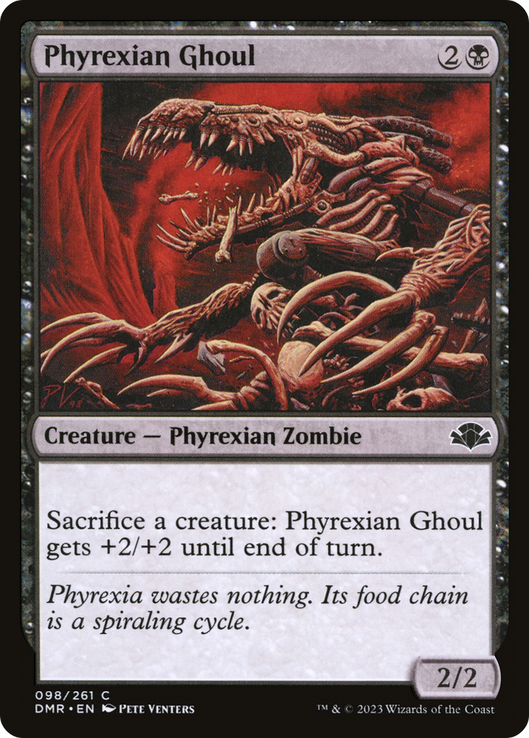 Phyrexian Ghoul [Dominaria Remastered] MTG Single Magic: The Gathering    | Red Claw Gaming