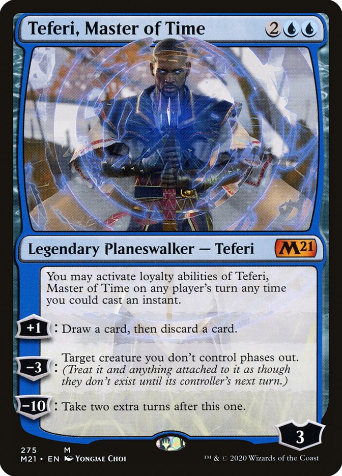 Teferi, Master of Time (275) [Core Set 2021] MTG Single Magic: The Gathering    | Red Claw Gaming