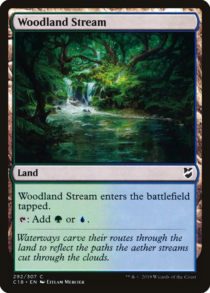 Woodland Stream [Commander 2018] MTG Single Magic: The Gathering    | Red Claw Gaming