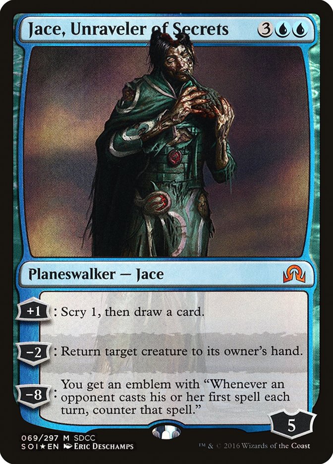 Jace, Unraveler of Secrets [San Diego Comic-Con 2016] MTG Single Magic: The Gathering    | Red Claw Gaming