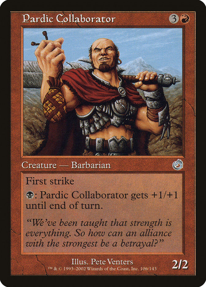 Pardic Collaborator [Torment] MTG Single Magic: The Gathering    | Red Claw Gaming