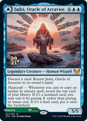 Jadzi, Oracle of Arcavios // Journey to the Oracle [Strixhaven: School of Mages Prerelease Promos] MTG Single Magic: The Gathering    | Red Claw Gaming