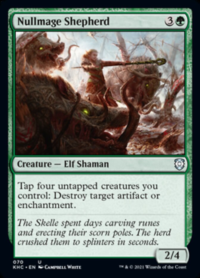 Nullmage Shepherd [Kaldheim Commander] MTG Single Magic: The Gathering    | Red Claw Gaming