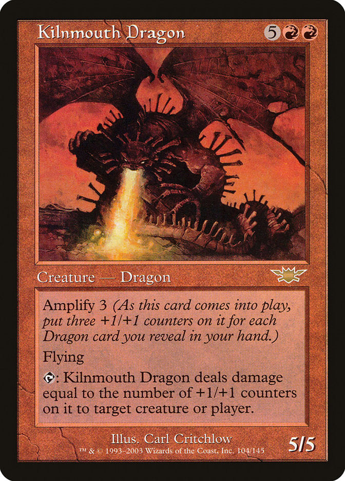 Kilnmouth Dragon [Legions] MTG Single Magic: The Gathering    | Red Claw Gaming