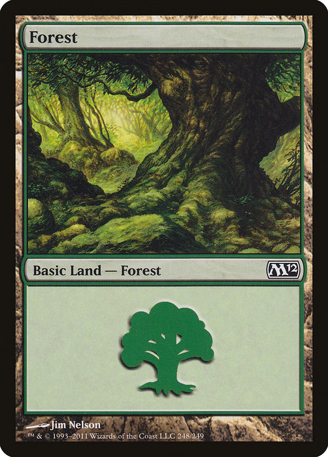 Forest (248) [Magic 2012] MTG Single Magic: The Gathering    | Red Claw Gaming