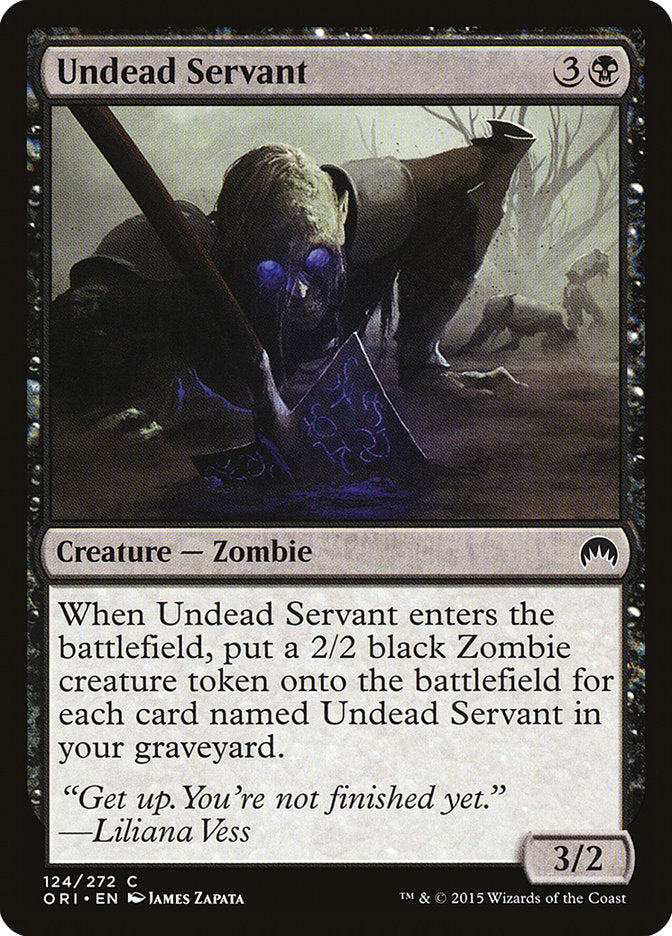 Undead Servant [Magic Origins] MTG Single Magic: The Gathering    | Red Claw Gaming