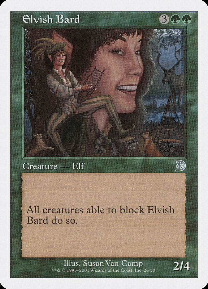 Elvish Bard [Deckmasters] MTG Single Magic: The Gathering    | Red Claw Gaming