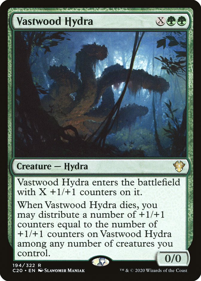 Vastwood Hydra [Commander 2020] MTG Single Magic: The Gathering    | Red Claw Gaming