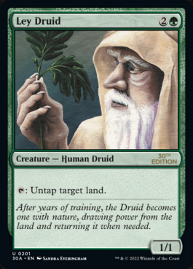 Ley Druid [30th Anniversary Edition] MTG Single Magic: The Gathering    | Red Claw Gaming