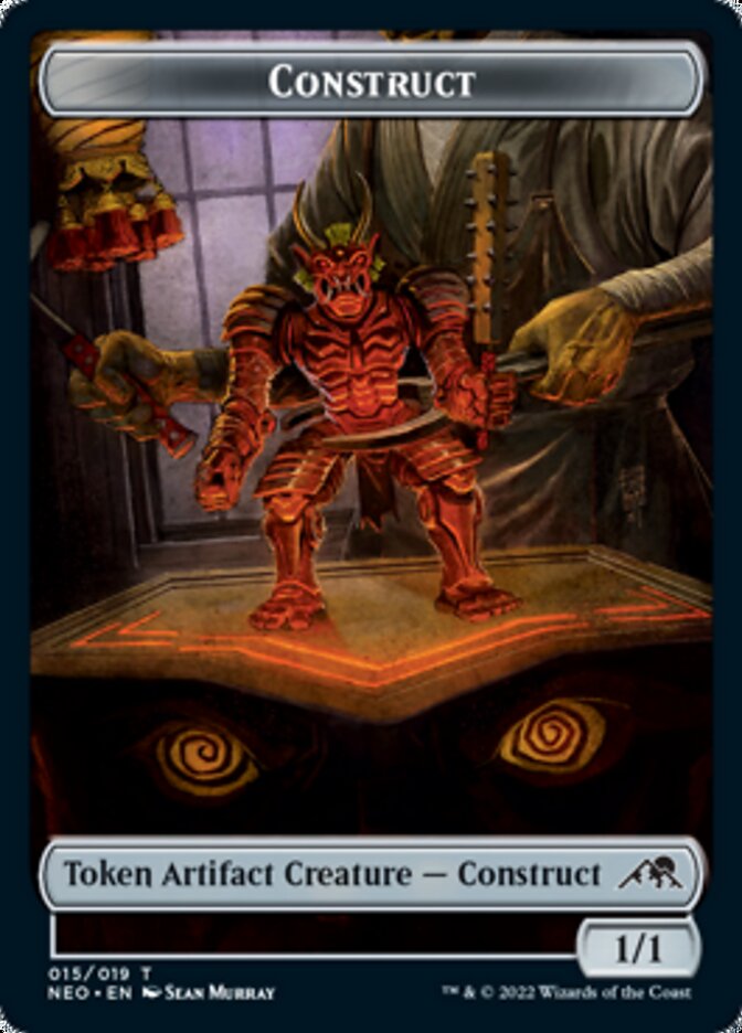 Construct Token (015) [Kamigawa: Neon Dynasty Tokens] MTG Single Magic: The Gathering    | Red Claw Gaming