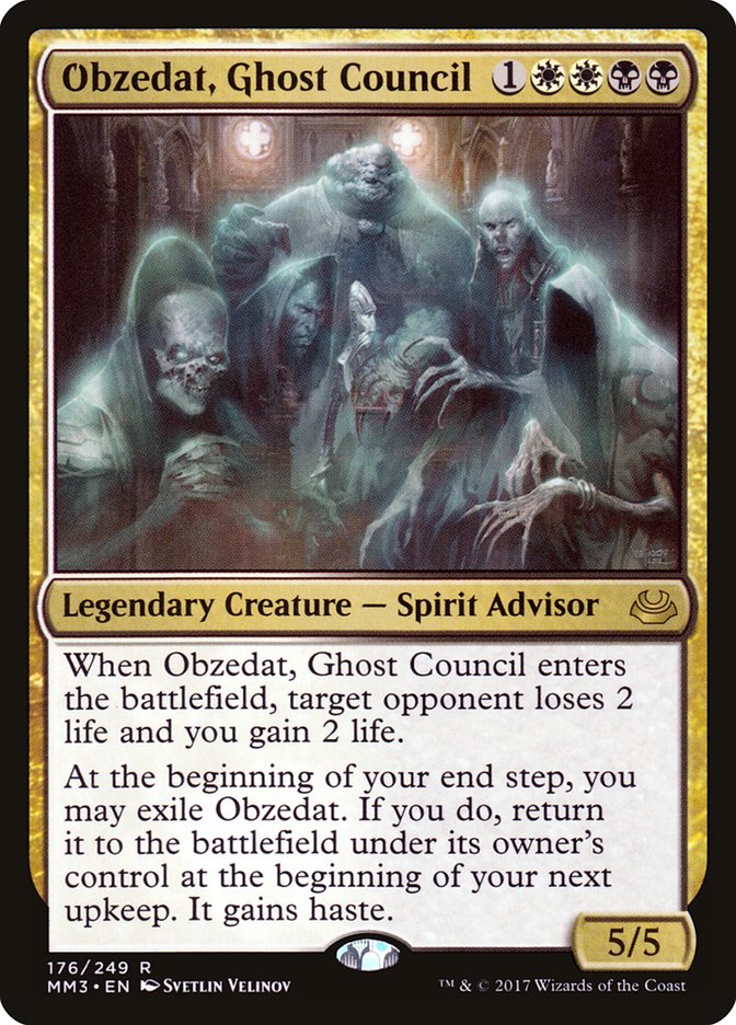 Obzedat, Ghost Council [Modern Masters 2017] MTG Single Magic: The Gathering    | Red Claw Gaming