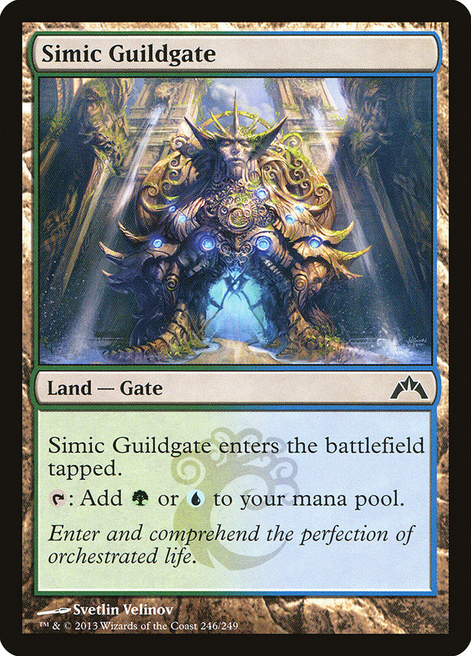 Simic Guildgate [Gatecrash] MTG Single Magic: The Gathering    | Red Claw Gaming
