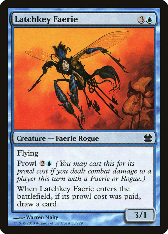 Latchkey Faerie [Modern Masters] MTG Single Magic: The Gathering    | Red Claw Gaming