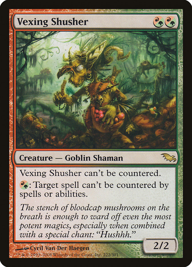 Vexing Shusher [Shadowmoor] MTG Single Magic: The Gathering    | Red Claw Gaming