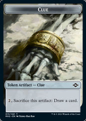 Clue (15) // Zombie Army Double-Sided Token [Modern Horizons 2 Tokens] MTG Single Magic: The Gathering    | Red Claw Gaming