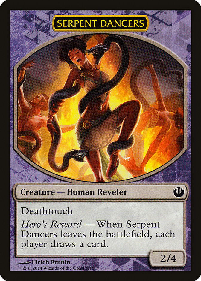 Serpent Dancers [Journey into Nyx Defeat a God] MTG Single Magic: The Gathering    | Red Claw Gaming
