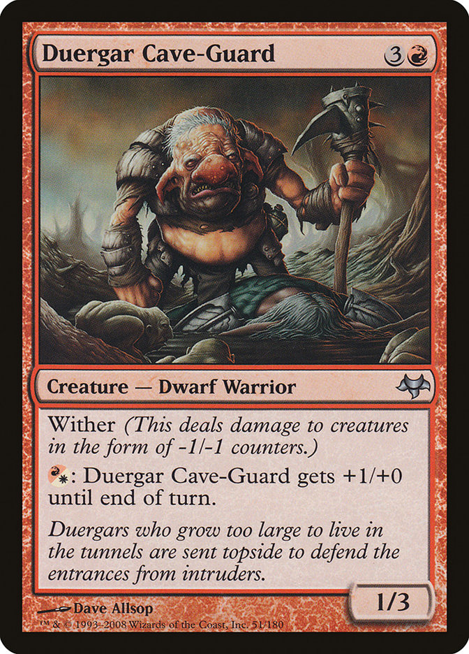 Duergar Cave-Guard [Eventide] MTG Single Magic: The Gathering    | Red Claw Gaming