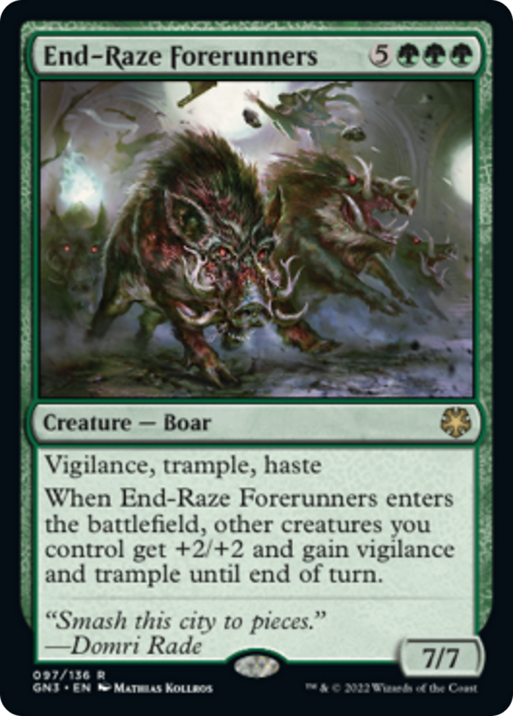 End-Raze Forerunners [Game Night: Free-for-All] MTG Single Magic: The Gathering    | Red Claw Gaming