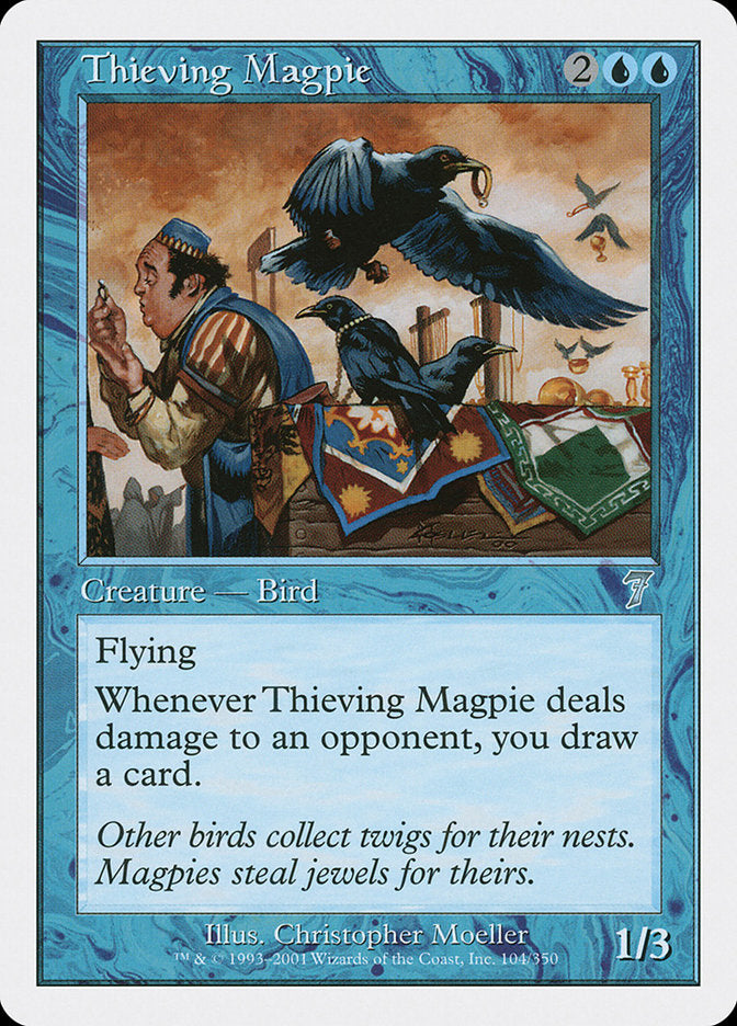 Thieving Magpie [Seventh Edition] MTG Single Magic: The Gathering    | Red Claw Gaming