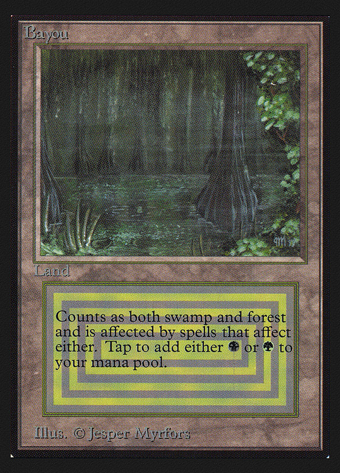 Bayou [International Collectors' Edition] MTG Single Magic: The Gathering    | Red Claw Gaming