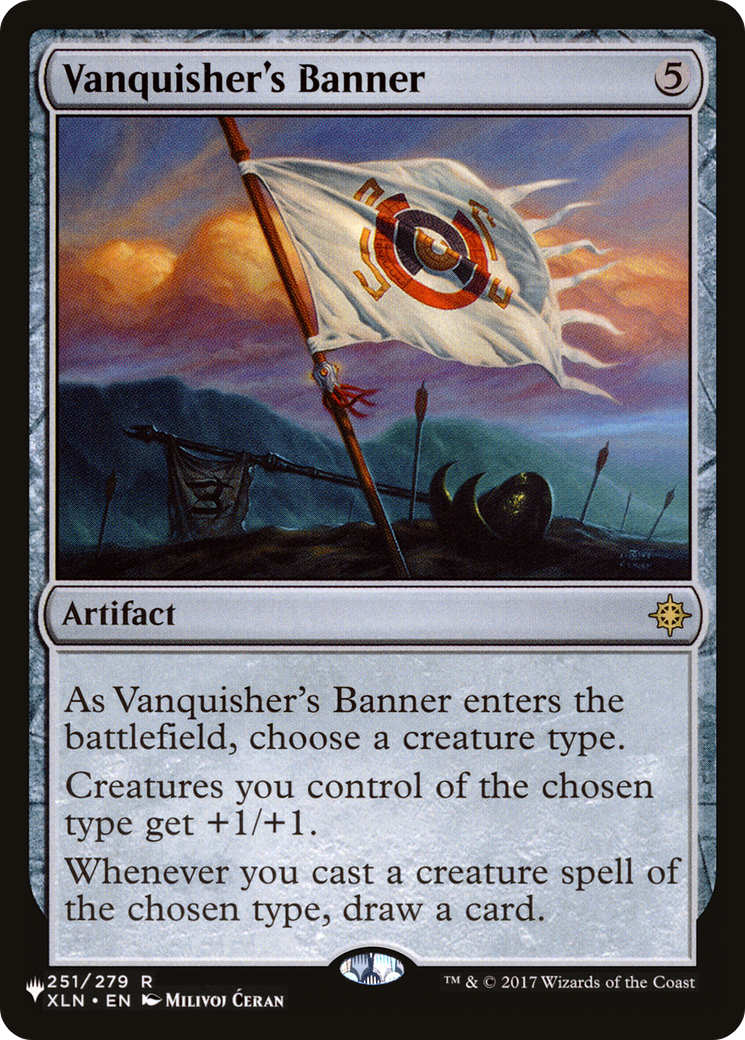 Vanquisher's Banner [Secret Lair: Angels] MTG Single Magic: The Gathering    | Red Claw Gaming