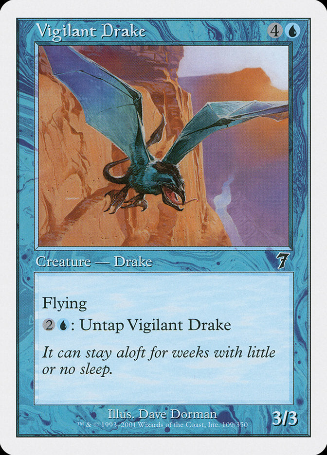 Vigilant Drake [Seventh Edition] MTG Single Magic: The Gathering    | Red Claw Gaming