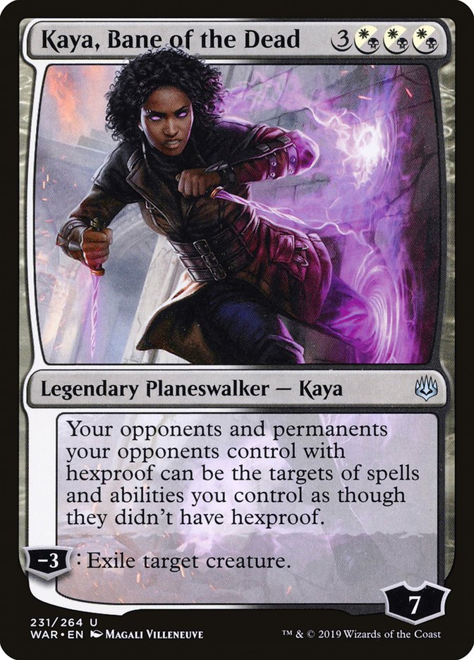 Kaya, Bane of the Dead [War of the Spark] MTG Single Magic: The Gathering    | Red Claw Gaming