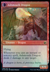 Smoldering Egg // Ashmouth Dragon [Innistrad: Midnight Hunt Prerelease Promos] MTG Single Magic: The Gathering    | Red Claw Gaming