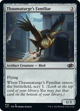 Thaumaturge's Familiar [Jumpstart 2022] MTG Single Magic: The Gathering    | Red Claw Gaming