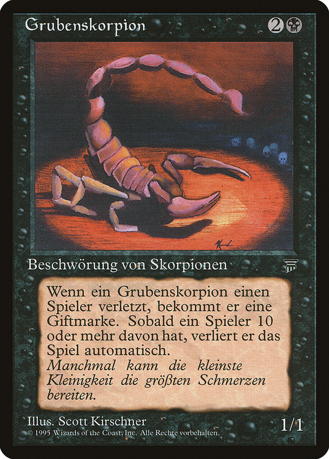 Pit Scorpion (German) - "Grubenskorpion" [Renaissance] MTG Single Magic: The Gathering    | Red Claw Gaming