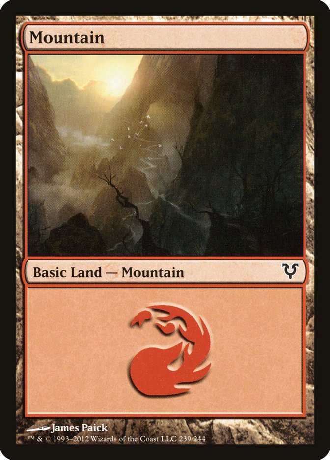 Mountain (239) [Avacyn Restored] MTG Single Magic: The Gathering    | Red Claw Gaming