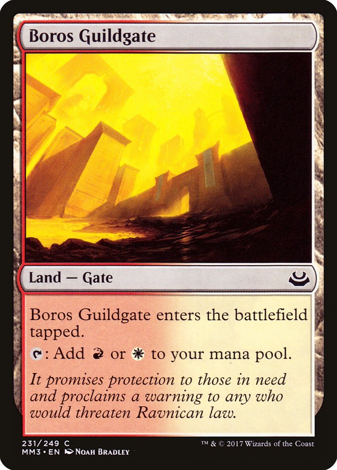 Boros Guildgate [Modern Masters 2017] MTG Single Magic: The Gathering    | Red Claw Gaming