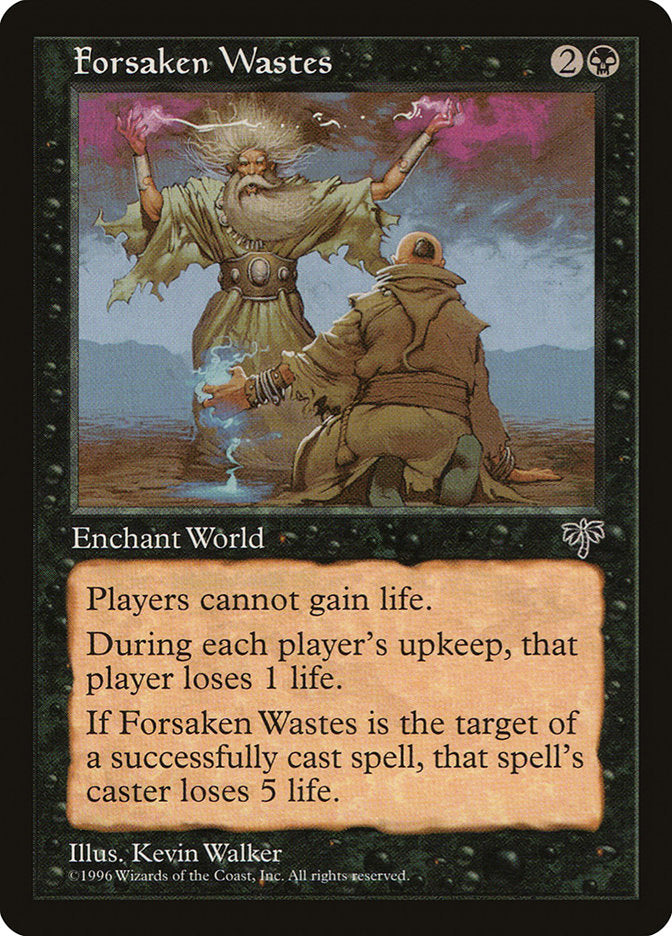 Forsaken Wastes [Mirage] MTG Single Magic: The Gathering    | Red Claw Gaming