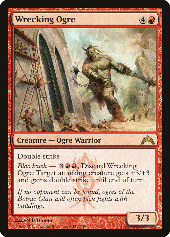 Wrecking Ogre [Gatecrash] MTG Single Magic: The Gathering    | Red Claw Gaming