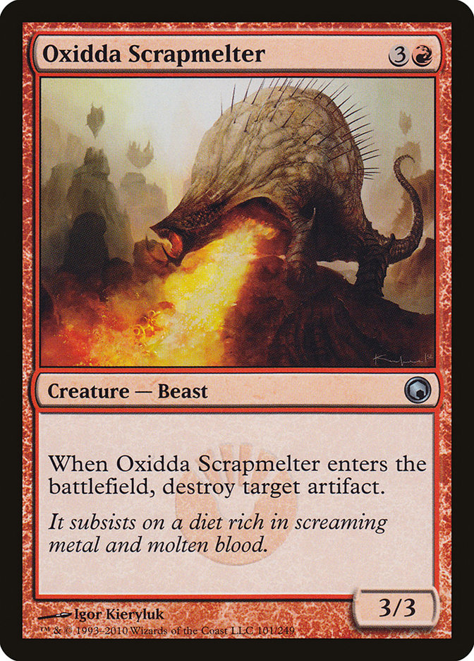 Oxidda Scrapmelter [Scars of Mirrodin] MTG Single Magic: The Gathering    | Red Claw Gaming