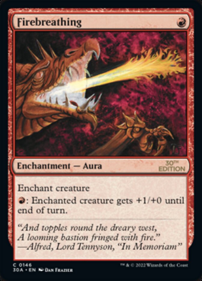 Firebreathing [30th Anniversary Edition] MTG Single Magic: The Gathering    | Red Claw Gaming