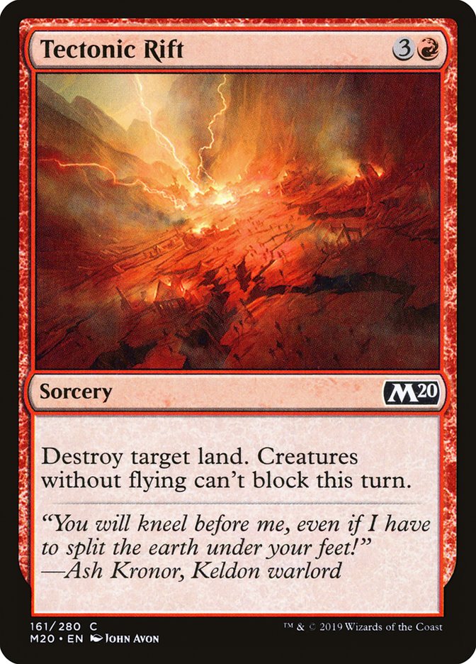 Tectonic Rift [Core Set 2020] MTG Single Magic: The Gathering    | Red Claw Gaming